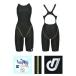 ( кошка pohs возможно ) плавание магазин оригинал (SWIMSHOP) женский половина костюм открытый задний JW-0851 BLK