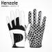  Golf перчатка мужской левый рука искусственная кожа силикон скользить . нет крепкий чёрный белый предотвращение скольжения 22 номер 23 номер 24 номер 25 номер 26 номер (HENZZLE искусственная кожа перчатка мужской )