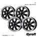 Gyraft/8S /륨 HB37S/HB97S ߥۥ4ܥåȡ154.5J 4-100 INSET45 BLACK/RIM POLISH00409524