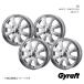 Gyraft/8S /륨 HB37S/HB97S ߥۥ4ܥåȡ154.5J 4-100 INSET45 WHITE/RIM POLISH00409554