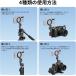 Ulanzi MA56 �X�}�z�z���_�[ MagSafe�Ή� 4in1���@�\�x�[�X  Arca & Uka�N�C�b�N�����[�X/�R�[���h�V���[/1/4�l�W��  �����͎��� MA36 �֘A�摜3