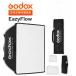  Япония официальный агент товар GODOX EazyFlow Rect60×60 soft box 60×60cm складной прямоугольник одним движением строение Bowens крепление соответствует g крышка приложен диффузор имеется 