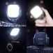 VIJIM VL66 LED�~�j�r�f�I���C�g 360����]�� ���^ USB-C�[�d�� 2000mAh�o�b�e���[ ���i�K���� �Ǝˊp�x�����\ 3200k�`6500k�F���x CRI95 Ulanzi �֘A�摜5