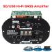  High Power автобус машина Hi-Fi сабвуфер усилитель панель модуль 80W 110V-220V
