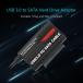USB 3.0 2.5 3.5 дюймовый SATA жесткий диск,SSD изменение соединительный кабель + AC адаптор 