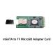 mSATA to MicroSD карта адаптор 