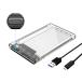 USB Type-C 2.5 дюймовый SATA III жесткий диск SSD прозрачный кейс 