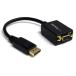 StarTech.com DisplayPort(����)?VGA(�᥹)�Ѵ������ץ� �ǥ����ץ쥤�ݡ���/ DP?VGA (D-Sub15�ԥ�) �Ѵ������֥� 1920x1200 �֥�å� DP2VGA2