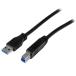 2m USB IFǧ SuperSpeed USB 3.0֥ (A - B) / ֥å USB3CAB2M