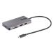 StarTech.com �}���`�|�[�g�A�_�v�^�[/USB Type-C�ڑ�/�f���A�����j�^�[/�e��OS�Ή�/30cm�P�[�u��/�^�C�vC�ϊ����@�\�n�u 120B-USBC-MULTIPORT