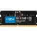 crucial Note PC для расширение память 8GB(8GBx1 листов )DDR5 4800MT/s(PC5-38400)CL40 SODIMM 262pin CT8G48C40S5