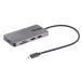 StarTech.com �}���`�|�[�g�A�_�v�^�[/USB Type-C�ڑ�/�f���A�����j�^�[/�e��OS�Ή�/30cm�P�[�u��/�^�C�vC�ϊ����@�\�n�u 120B-USBC-MULTIPORT