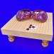  domestic production .2 size pair attaching goban set ( glass Go stones plum * chestnut go-stone container large )[ Go shogi speciality shop. . Go shop ] discount .... wood grain. domestic production hinoki pair attaching goban. Go set 