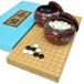  Go set new katsura tree 6 number . goban set ( glass Go stones bamboo * chestnut go-stone container extra-large )[ Go shogi speciality shop. . Go shop ]