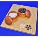  Go set hiba1 size is gi desk goban set ( clam Go stones 28 number * Sakura go-stone container large )[ Go shogi speciality shop. . Go shop ]