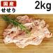 国産鶏肉 特選若鶏 小肉 せせり 2kg あべどり 十文字チキン 冷凍品 業務用 ブロイラー