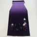  hakama L size шнур внизу длина 94cm лампа с бумажным абажуром hakama . индустрия hakama женский hakama вышивка bokashi фиолетовый б/у 4746
