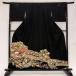  кимоно куротомэсодэ свадьба . есть утилизация кимоно натуральный шелк .65cm M size переделка б/у . оборудование повторное использование 6395