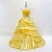  б/у цветное платье желтый желтый цвет гонки выше 9~11 номер T свадьба фото свадьба передний .. исполнение . stage платье C-200