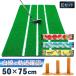  Golf коврик белый линия Golf тренировка коврик элемент ... дорога проверка swing Driver железный короткая клюшка тренировочный инструмент салон наружный искусственный газон SBR 50×75cm E комплект 