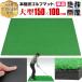  authentic style Golf mat Golf practice for mat large artificial lawn Pro home use interior outdoors TPR 100×150cm single goods 