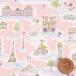  Liberty * ткань старт na заем [Paris Postcard Париж s* открытка ] розовый (25-363J7401/25CU)
