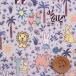  Miffy × Liberty * ткань старт na заем [Zoology Zoo roji-] серый (DC35975/26FT)