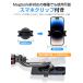 ���B��_ �O�r�t�� �}�O�l�b�g�� Magsafe�Ή� �X�}�z�O�r �Z���J�_ �ō�130cm 7�i�K�L�k 360�x��] �����R�� �X�}�z�N���b�v�t�� �܂��ݎ� �O�r�X�^���h �֘A�摜4