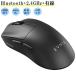 ���C�����X�}�E�X �t�B���b�v�X �Q�[�~���O�}�E�X Bluetooth+2.4GHz+Type-C�L�� 1ms�������x 16000DPI 6�i�KDPI���� ���� �}�E�X Type-C�[�d�� 6�{�^��