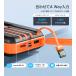 ���o�C���o�b�e���[ ��e�� 40800mAh �h�ЃO�b�Y �\�[���[�[�d �[�d�r �}���[�d SCP22.5W iphone/ipad/Android�Ή� �P�[�u������ 6�䓯���[�d ���C�����X�[�d �֘A�摜2