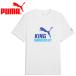  Puma MCFC KING Logo Tee 786302-30 мужской женский унисекс 