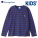 Champion окантовка длинный рукав футболка long T длинный рукав Basic Junior Kids CK-C401-352