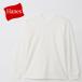 Hanes �w�C���Y 1P SHIRO LONG SLEEVE T-SHIRT HM4-D201-010 �����Y