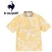  Le Coq le coq sportif общий рисунок графика SUNSCREEN олень. . рубашка-поло мужской QMMVJA42-OR