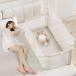  bed защита вращение . предотвращение младенец детская кроватка защита bed забор детский манеж . электрическая розетка type падение предотвращение ... простой празднование рождения безопасность проект складной 