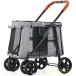  pet Cart dog for carry cart dog for stroller pet buggy folding type dog Cart cat dog combined use 360° rotation many head for multifunction light weight assembly easy withstand load 30kg nursing 