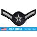  милитари нашивка отличительный знак USAF AIRMAN America армия patch рис ВВС U.S.AIR FORCE