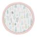 Sweet Jojo Designs Pink Leaf Girl Baby Playmat Tummy Time Infant Play Mat -