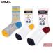 [ большой Thanksgiving P10 раз ] носки женский булавка PING 2025 осень-зима новый продукт Golf 622-5286801