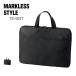  портфель одноцветный MARKLESS STYLE Basic PC сумка TE-0027 унисекс для мужчин и женщин взрослый ребенок сумка портфель персональный компьютер ходить на работу посещение школы работа Work 13.3 дюймовый черный 