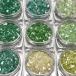  Sherpa uda-/ resin / ногти / Sherpa uda-/ трещина ракушка / ракушка хлопья / зеленый серия / зеленый / желтый зеленый / градация / раковина 