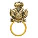 PEARL жемчуг очки держатель шарф кольцо брошь Gold PA-215 P-06523