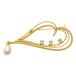 PEARL жемчуг очки держатель брошь Gold PA-221 P-06529