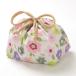  сумка сумка кошелек .. данный мешочек для ланча сумка для бэнто взрослый симпатичный модный ребенок ученик начальной школы (M рейс 1/4) (Fabric Collection ланч мешочек цветок розовый 50848)