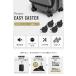 �y�ێ��zProevo EASY CASTER �����p�^�C�� 4�Z�b�g 55mm 60mm �v���G�{ �����p �É��L���X�^�[ �T�X�y���V���� �X�[�c�P�[�X �L�����[�P�[�X �֘A�摜2