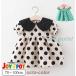 детская одежда Kids One-piece младенец платье для церемоний день рождения короткий рукав точка рисунок полька-дот . праздник свадьба платье девочка 70cm 80cm 90cm 100cm 2243