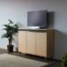 テレビ台 ハイタイプ 幅120cm ナチュラル 完成品 木製 fax台 ルーター収納 カウンター下収納 北欧 型 スリム