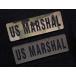  американский оригинал US MARSHAL ID Placard нашивка американский страна . общий . поставка товара бренд 