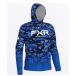 FXR PRO FISH [DERBY DRIFT CAMO AIR UPF COBALT/HIVIS] солнечный protection f-ti-