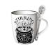 Stirring Up Magic Spells Tea Coffee Mug & Spoon Set Witches Brew